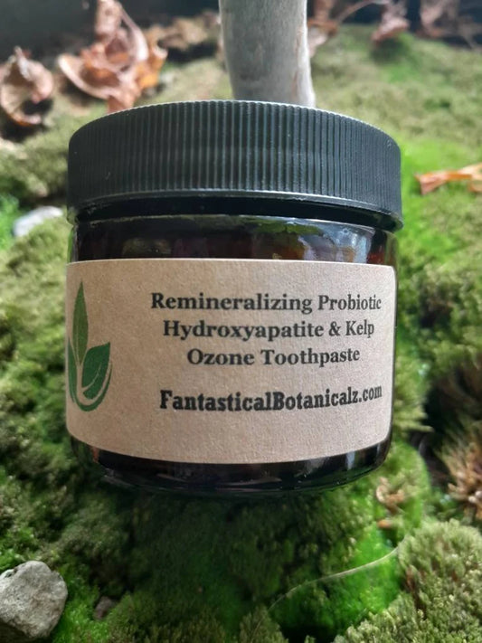 Remineralizing Probiotic NanoHydroxyapatite & Kelp Toothpaste (filling friendly)