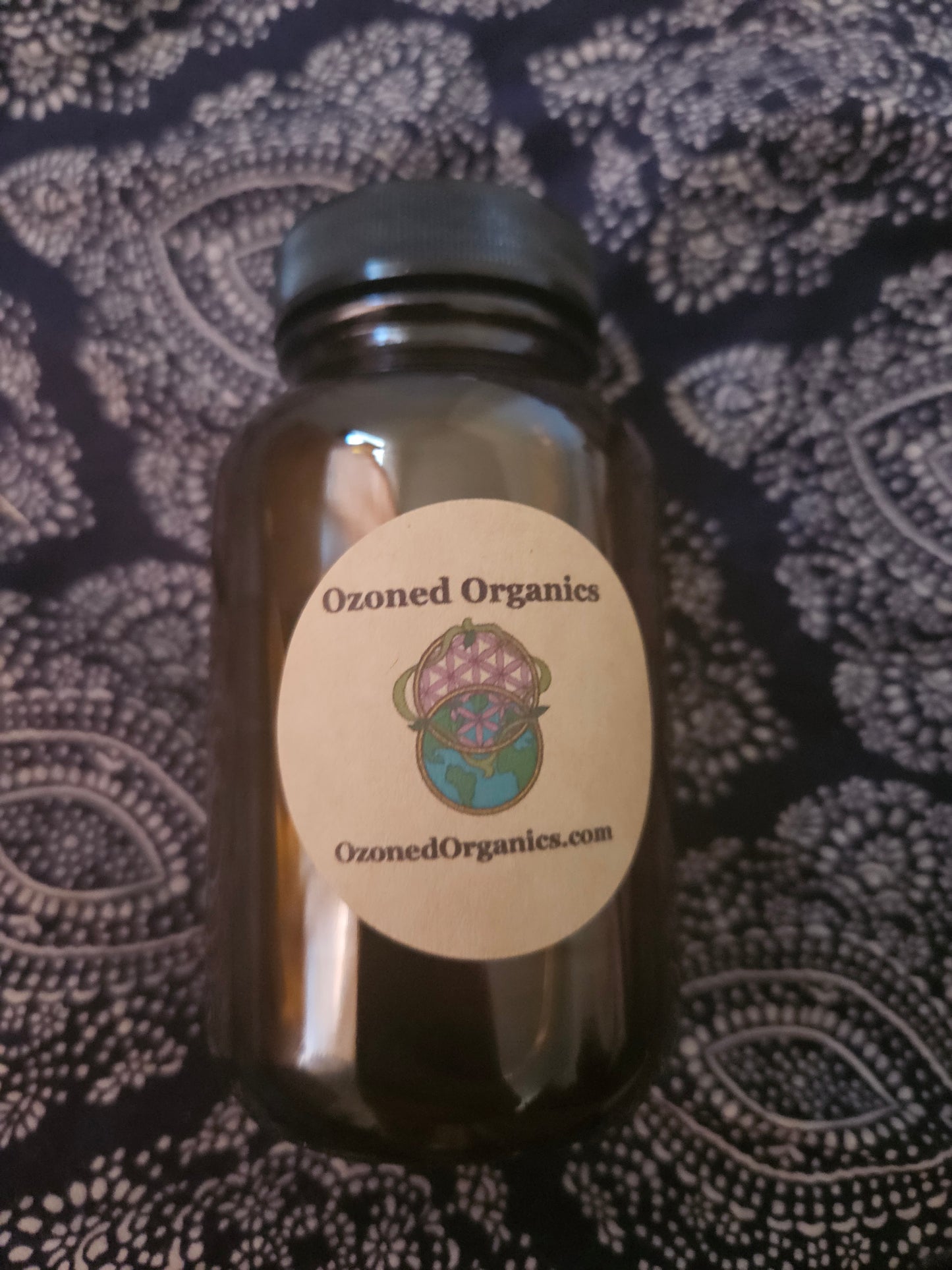 2oz & 4oz Ozonated Organic Extra-Virgin Olive Oil (ozonated for 14 days)