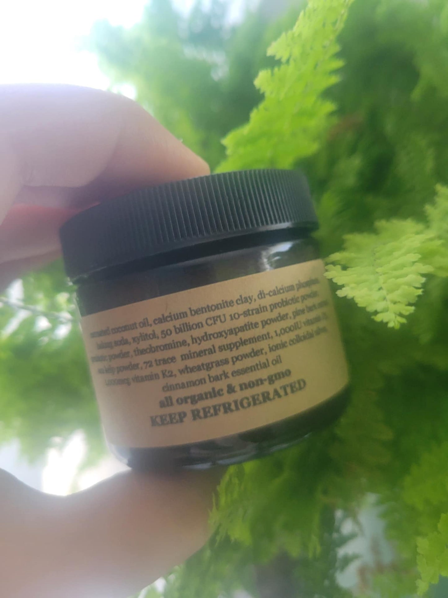 Remineralizing Probiotic Hydroxyapatite & Sea Kelp Ozone Toothpaste (filling friendly!)
