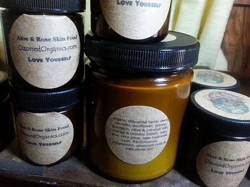 2oz, 4oz, & 9oz Aloe Vera & Rose Hydrosol Skin Food