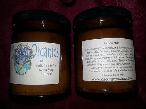 4oz Customized Ozonated Bath Salts