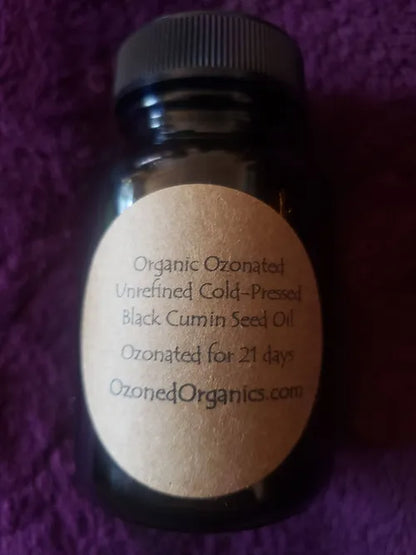2oz & 4oz Ozonated Black Cumin Seed Oil