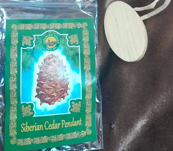 Cedar Pendant Without Bark - Oval