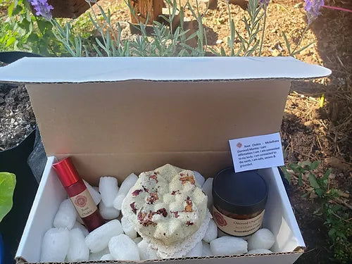 Root, Sacral, Solar Plexus or Heart Chakra Boxes