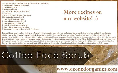4oz Coffee Face & Body Scrub and Moisturizer