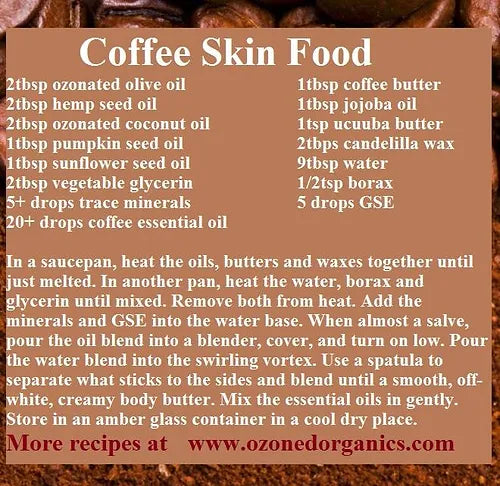 2oz, 4oz, & 9oz Coffee Skin Food