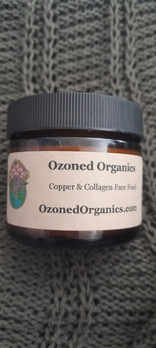 2oz, 4oz, & 9oz Copper & Collagen Face Food