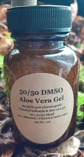 2oz 50/50 DMSO Aloe Vera Gel