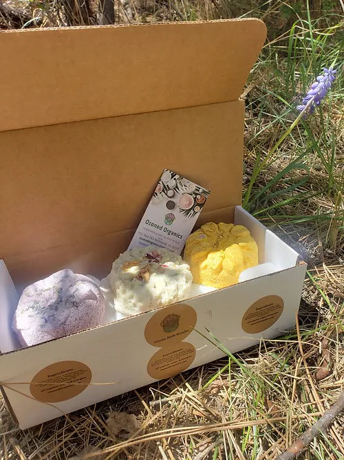 Ozone Bath Bomb Box Contains: 3