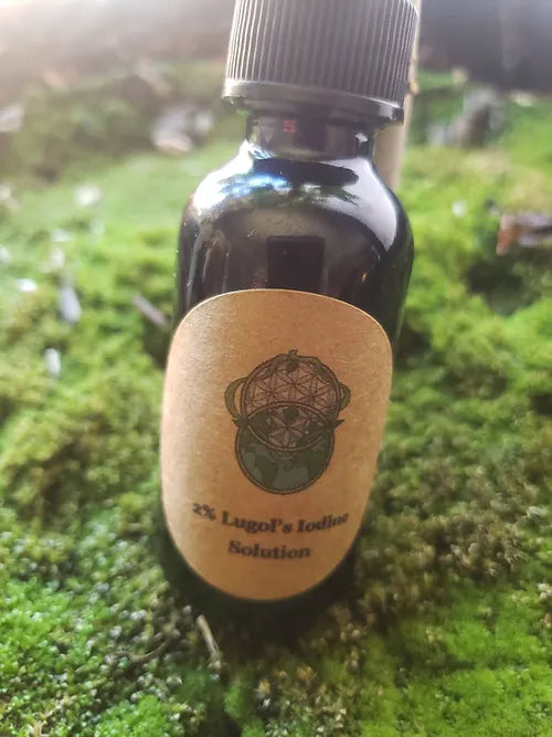 1oz & 2oz 2% Lugol's Iodine Solution