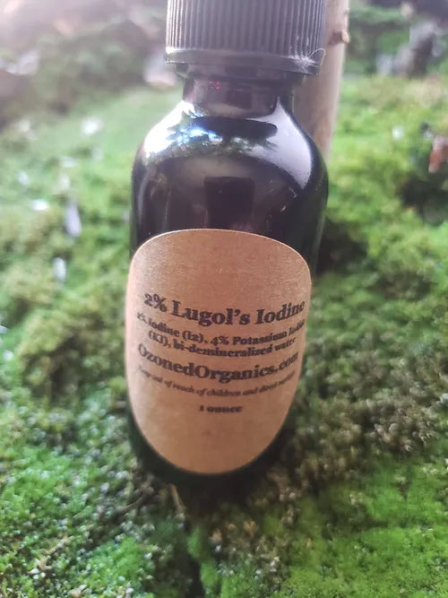 1oz & 2oz 2% Lugol's Iodine Solution