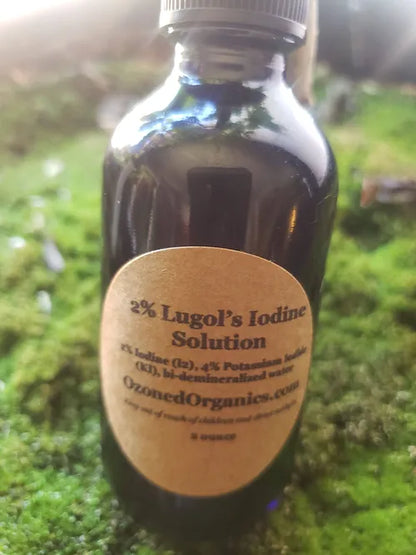 1oz & 2oz 2% Lugol's Iodine Solution