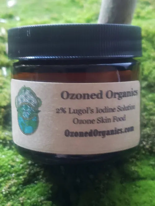 2oz & 4oz Iodine Ozone Skin Food