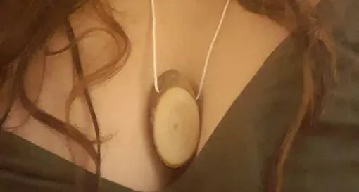 Siberian Cedar Pendant with Bark