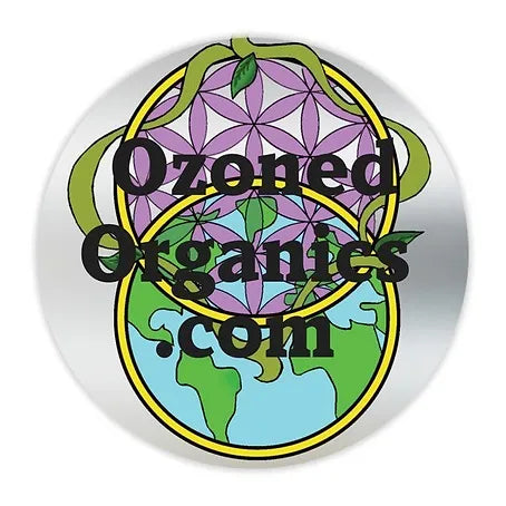 2-inch Reflective OzonedOrganics.com Stickers