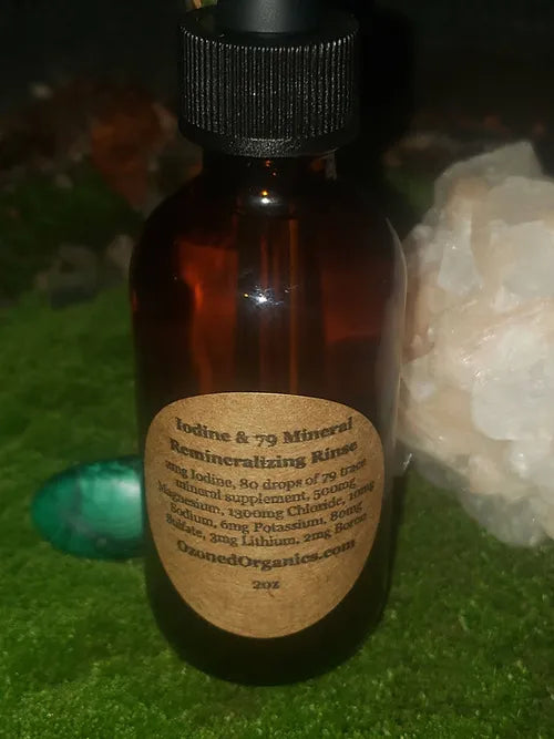 1oz, 2oz, & 4oz Iodine & 79 Mineral Swish