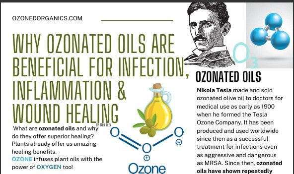 Why Ozonated Oils are Beneficial for Infection, Inflammation & Wound Healing