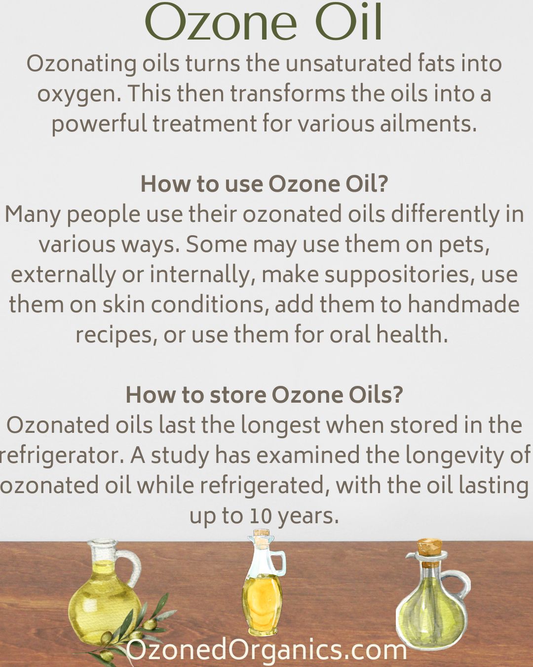 Ozone Oil Information