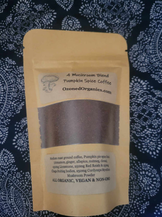 Four Mushroom Blend Pumpkin Spice Mushroom Coffee