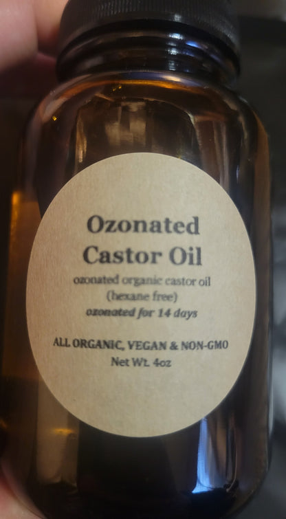 Ozonated Castor Oil