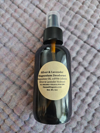 Silver & Lavender Magnesium Deodorant Spray