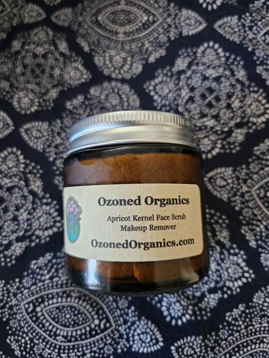 4oz Apricot Kernel Face Scrub & Make-up Remover