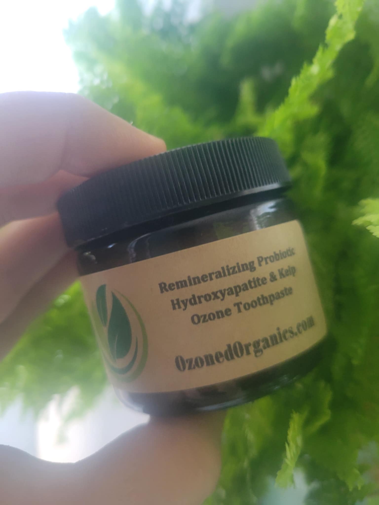 Remineralizing Probiotic Hydroxyapatite & Sea Kelp Ozone Toothpaste (f ...