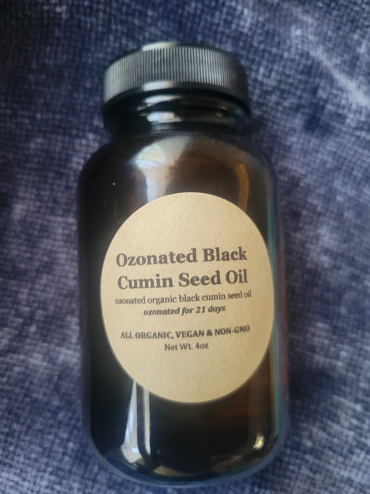 2oz & 4oz Ozonated Black Cumin Seed Oil