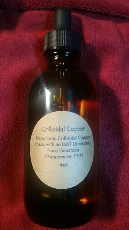 4oz Colloidal Copper 10PPM – Ozoned Organics