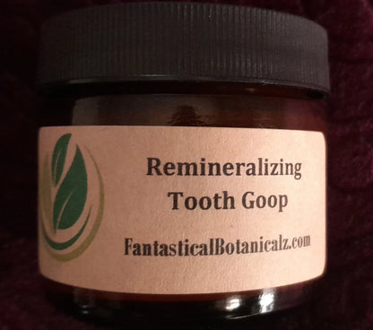 2oz Remineralizing Tooth Goop Putty (shilajit & shellfish-free)